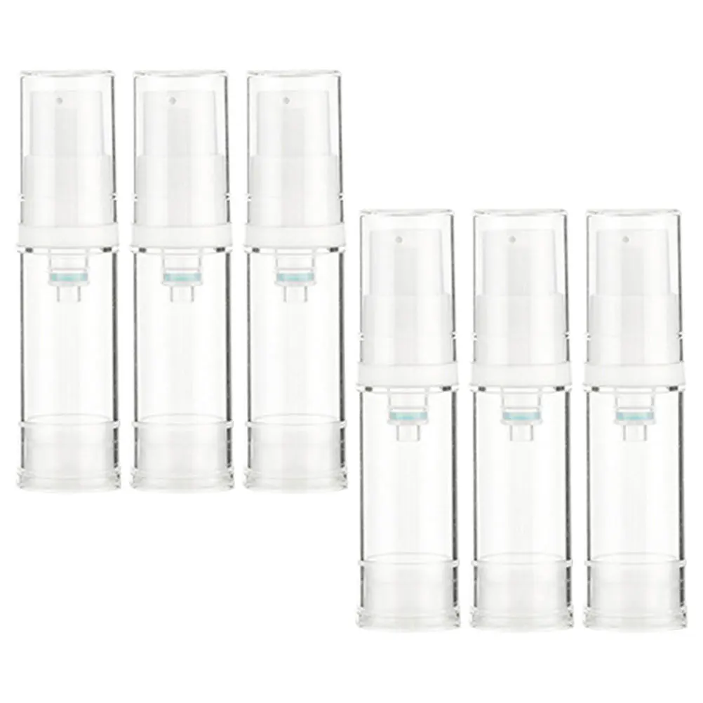6Pcs Refillable Travel Bottles Leakproof Lotion Pump Bottle with Duckbilled Design Portable Cream Jars for Skin Care Products
6Pcs Refillable Travel Bottles Leakproof Lotion Pump Bottle with Duckbilled Design Portable Cream Jars for Skin Care Products