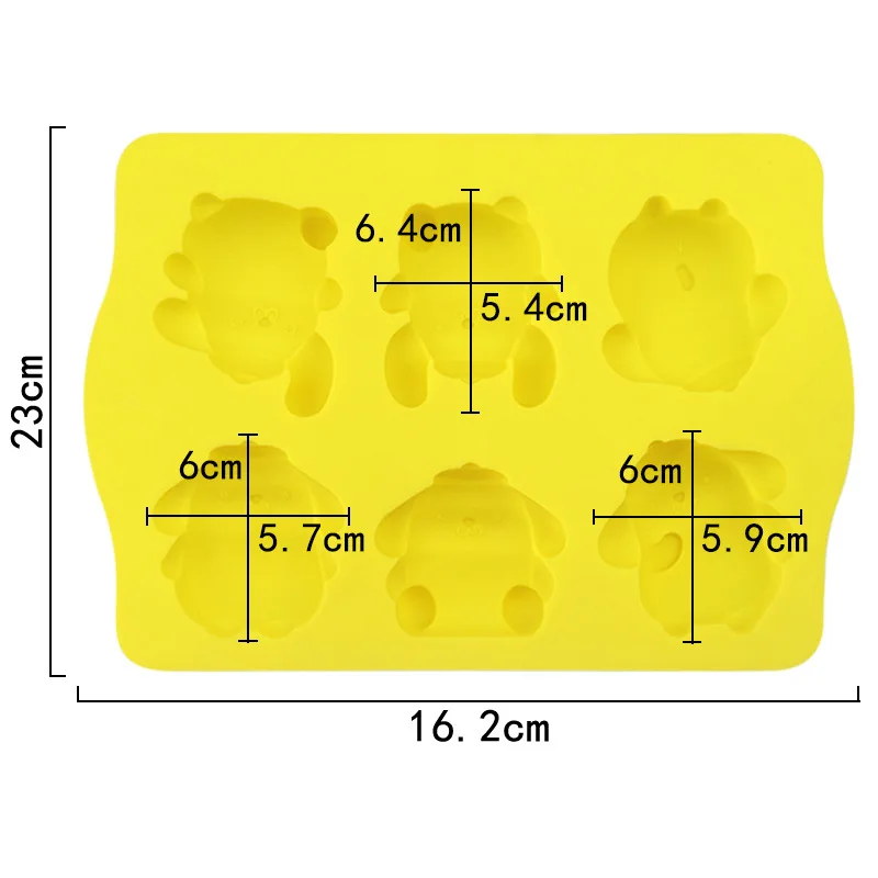 New Sanrio Hello Kitty Cinnamoroll Kitchen Baking DIY Cake Molds Cartoon Dessert Molds Silicone Chocolate Molds
New Sanrio Hello Kitty Cinnamoroll Kitchen Baking DIY Cake Molds Cartoon Dessert Molds Silicone Chocolate Molds