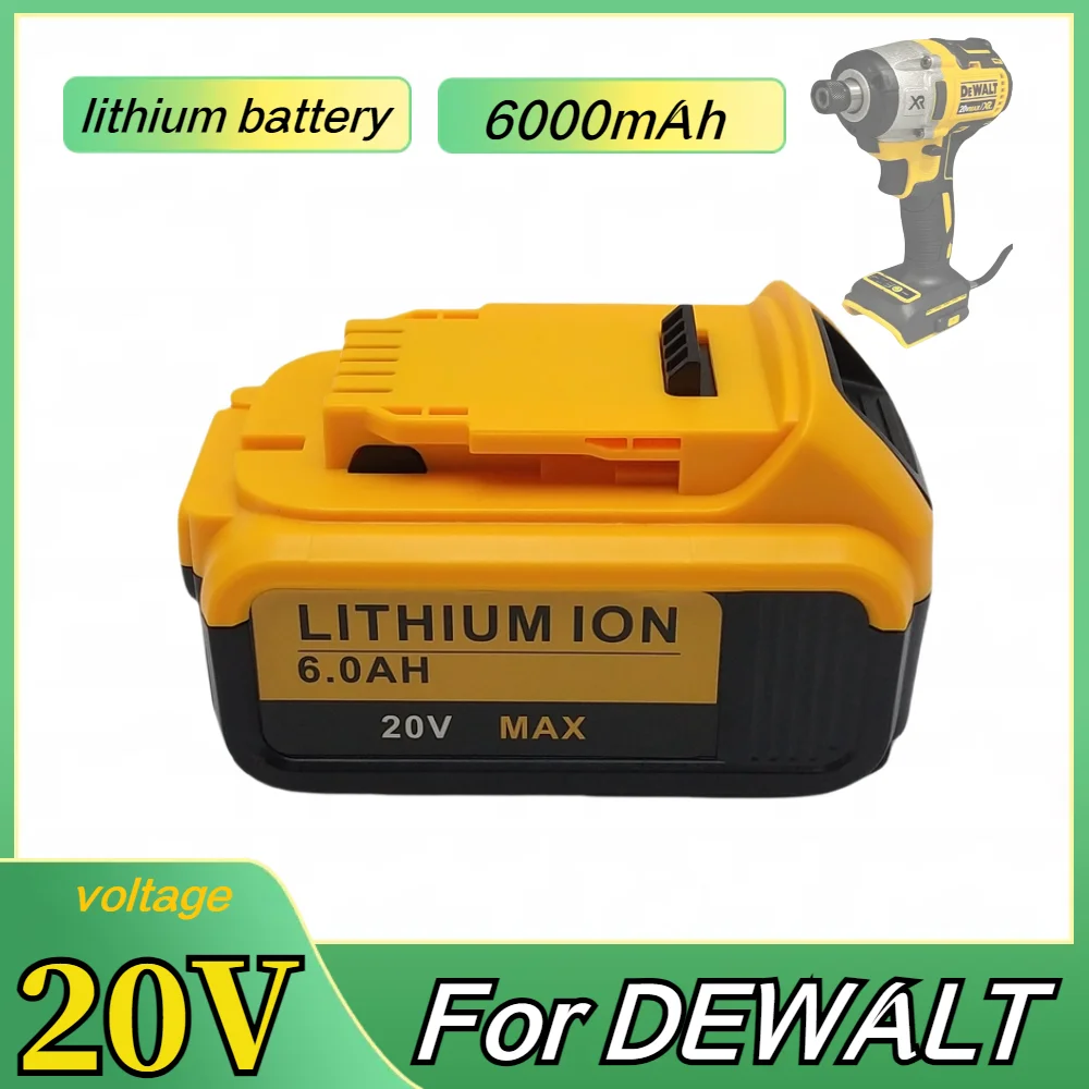 New 20V For Dewalt DCB200 replaceable battery for dewei DCB182 DCB184 DCB201 DCB206 power tool lithium-ion battery
New 20V For Dewalt DCB200 replaceable battery for dewei DCB182 DCB184 DCB201 DCB206 power tool lithium-ion battery