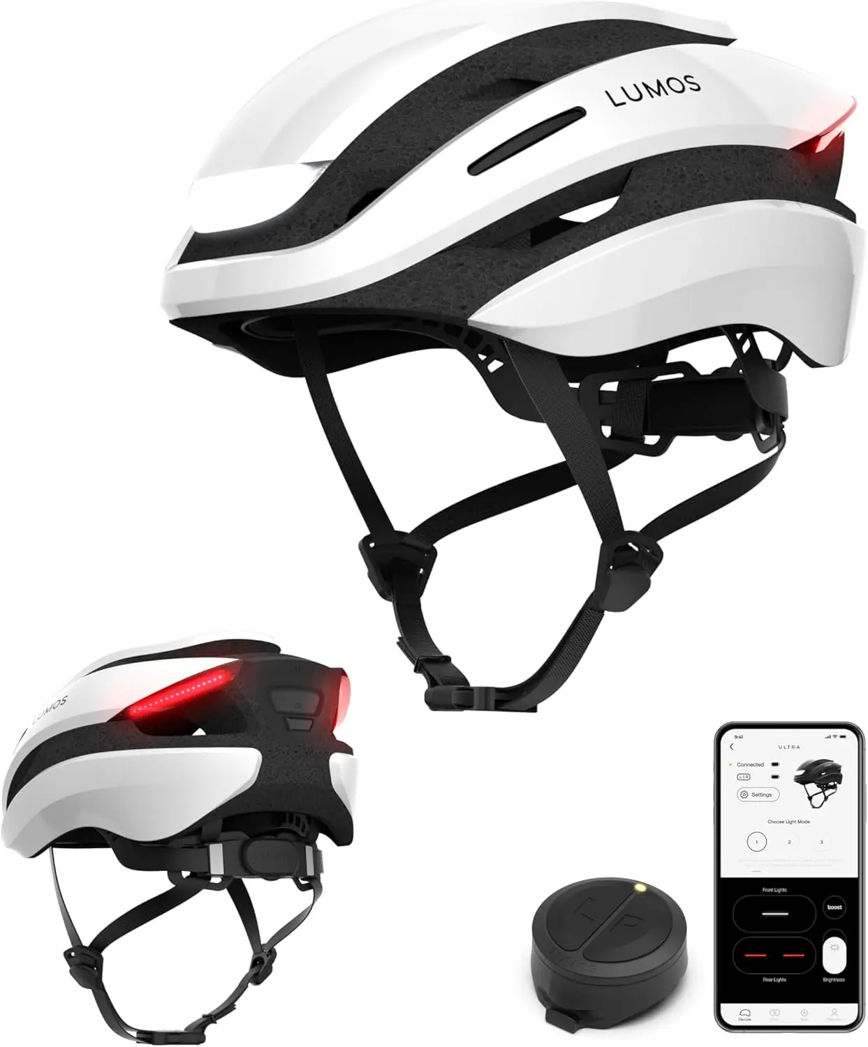 Ultra Smart Bike Helmet Customizable Front and Back LED Lights with Turn Signals Road Bicycle Helmets for Adults: Men Women
Ultra Smart Bike Helmet Customizable Front and Back LED Lights with Turn Signals Road Bicycle Helmets for Adults: Men Women