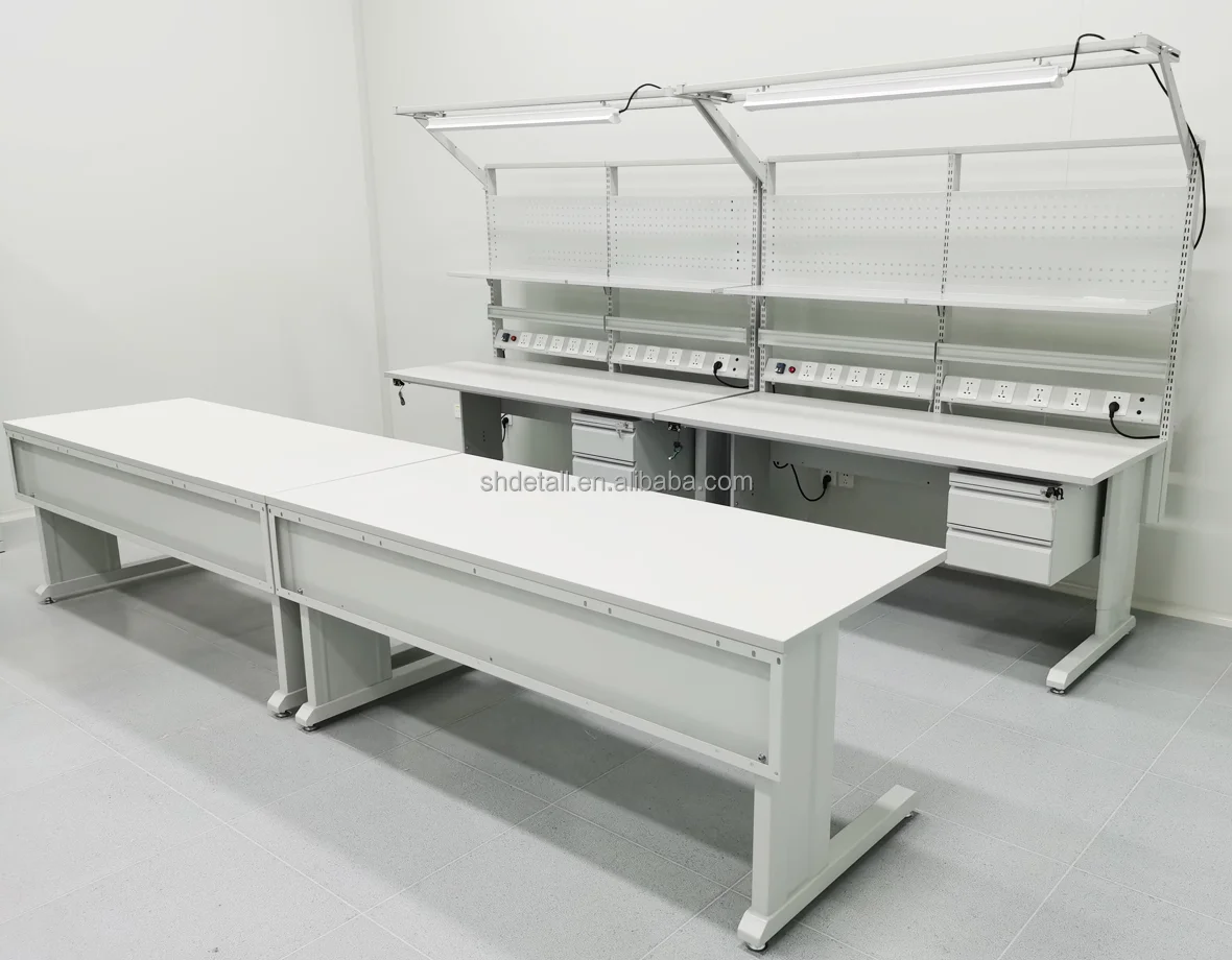 Multifunctional Cell Phone Repair Workbench Anti-Static with Adjustable Height Customizable Dimension for Warehouse Storage
Multifunctional Cell Phone Repair Workbench Anti-Static with Adjustable Height Customizable Dimension for Warehouse Storage