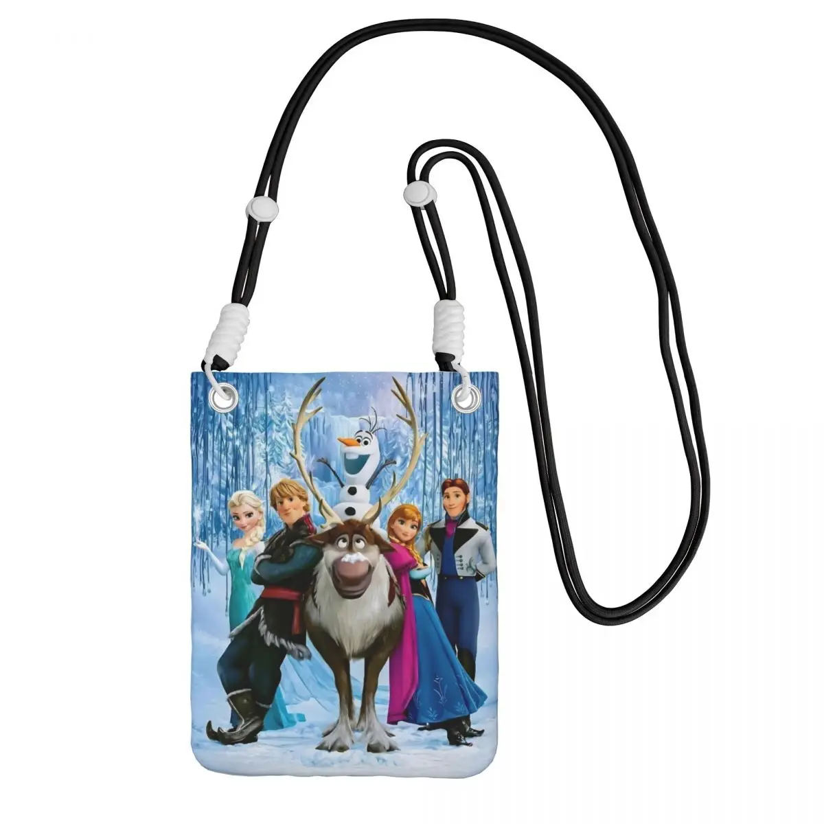 Custom Frozen Carry A Mobile Phone Bag Diagonally Men Women Animated Musical Fantasy Film Mobile Phone Bag for Phone Money Pouch
Custom Frozen Carry A Mobile Phone Bag Diagonally Men Women Animated Musical Fantasy Film Mobile Phone Bag for Phone Money Pouch