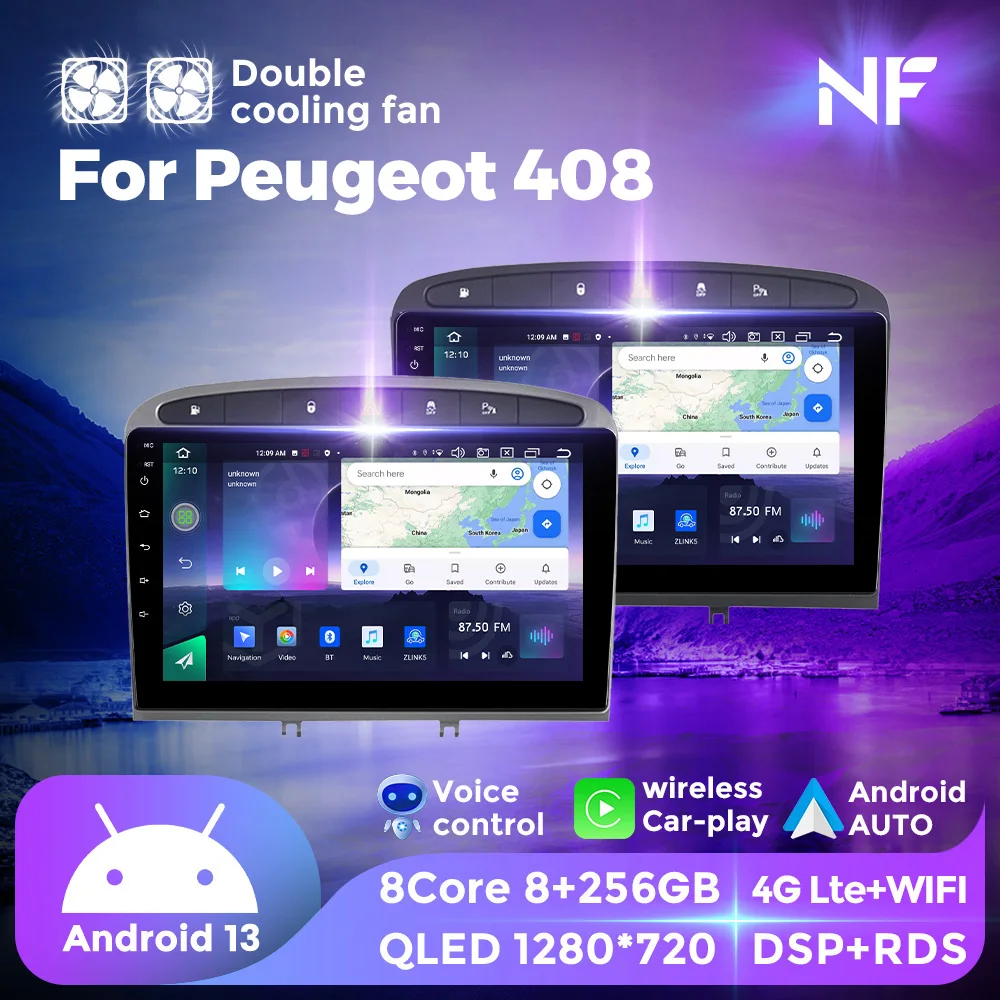 9 Inch 2 Din Android 13 Car Radio Multimedia Video Player For 2010 - 2016 PEUGEOT 308 408 autoradio Carplay 4G GPS Bluetooth
9 Inch 2 Din Android 13 Car Radio Multimedia Video Player For 2010 - 2016 PEUGEOT 308 408 autoradio Carplay 4G GPS Bluetooth