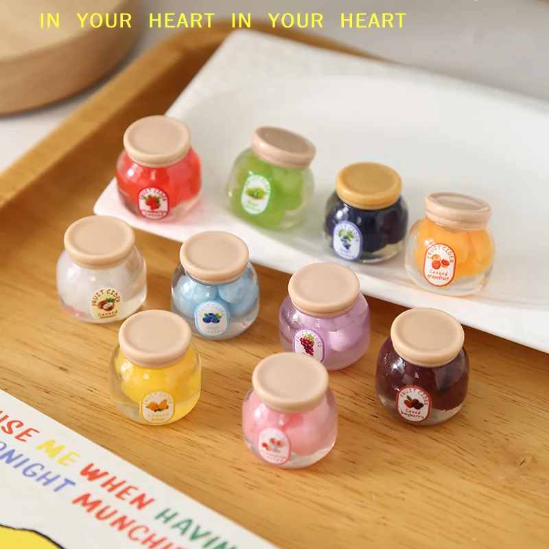 【X】2pcs Dollhouse Simulation Fruit Candy Canned Jam Model Miniature Kitchen Decoration Dolls House Accessories Toy
【X】2pcs Dollhouse Simulation Fruit Candy Canned Jam Model Miniature Kitchen Decoration Dolls House Accessories Toy