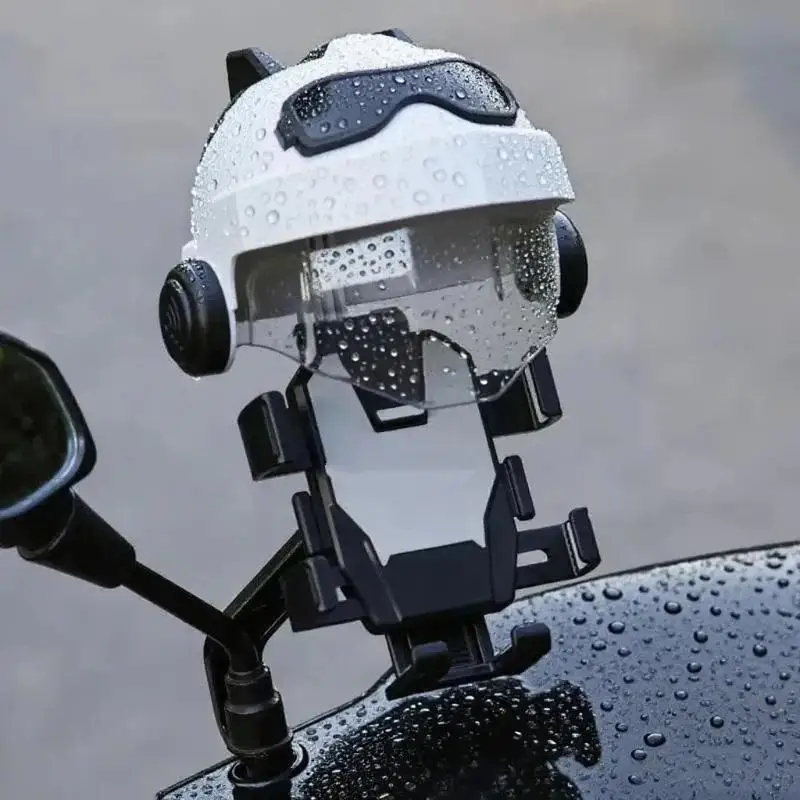 1 Set 360 Degree Rotatable Reinforced Waterproof Helmet Shaped Mobile Phone Bracket Upgraded Motorcycle Phone Holder
1 Set 360 Degree Rotatable Reinforced Waterproof Helmet Shaped Mobile Phone Bracket Upgraded Motorcycle Phone Holder