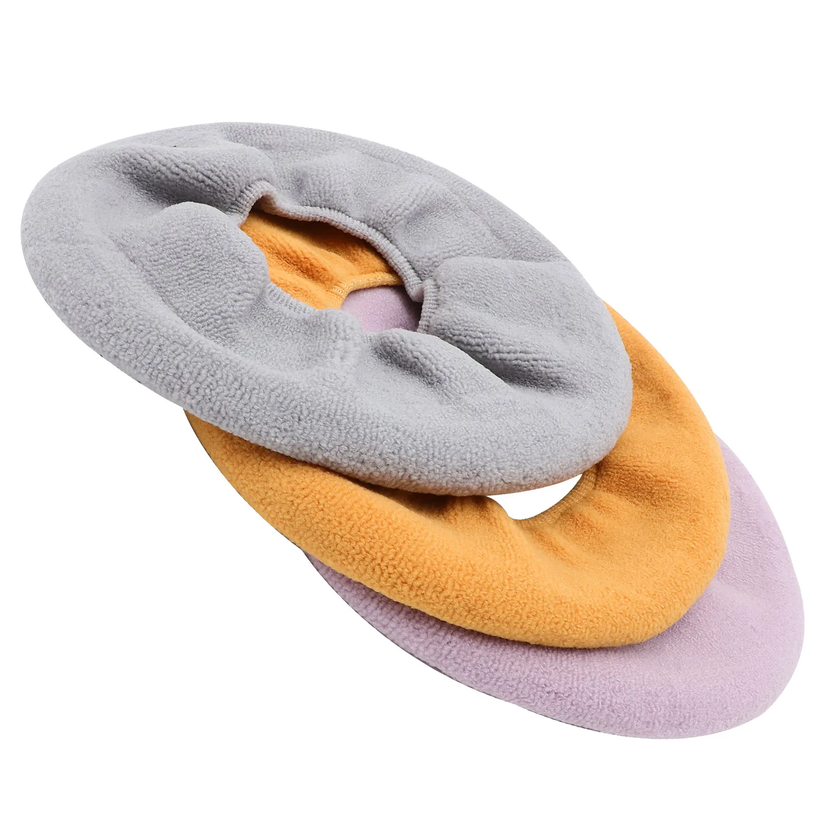 3 Pcs Toilet Seat Covers Washable Cushion Pad Mat Household Warmer Soft Pads Polyester for Seniors Travel
3 Pcs Toilet Seat Covers Washable Cushion Pad Mat Household Warmer Soft Pads Polyester for Seniors Travel