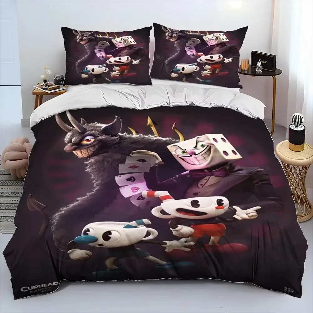 Luxury New 3D Print Cuphead and Mugman,Game Gamer Comforter Bedding Set,Duvet Cover Bed Set Quilt Cover Pillowcase
Luxury New 3D Print Cuphead and Mugman,Game Gamer Comforter Bedding Set,Duvet Cover Bed Set Quilt Cover Pillowcase