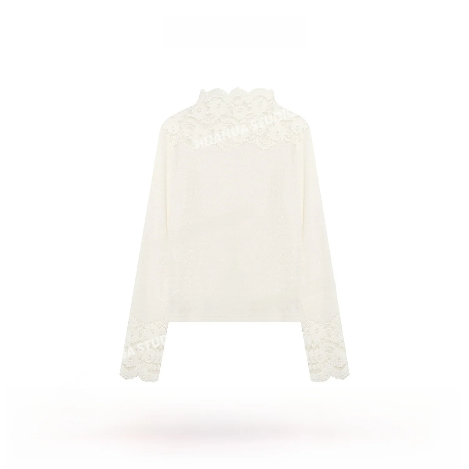 Трикотажная базовая кофта HuaHua Gentle Ballet в корейском стиле с мягким кружевом, высоким воротником, многослойная, длинная, повседневная, свободного кроя, с воротником-стойкой
Трикотажная базовая кофта HuaHua Gentle Ballet в корейском стиле с мягким кружевом, высоким воротником, многослойная, длинная, повседневная, свободного кроя, с воротником-стойкой