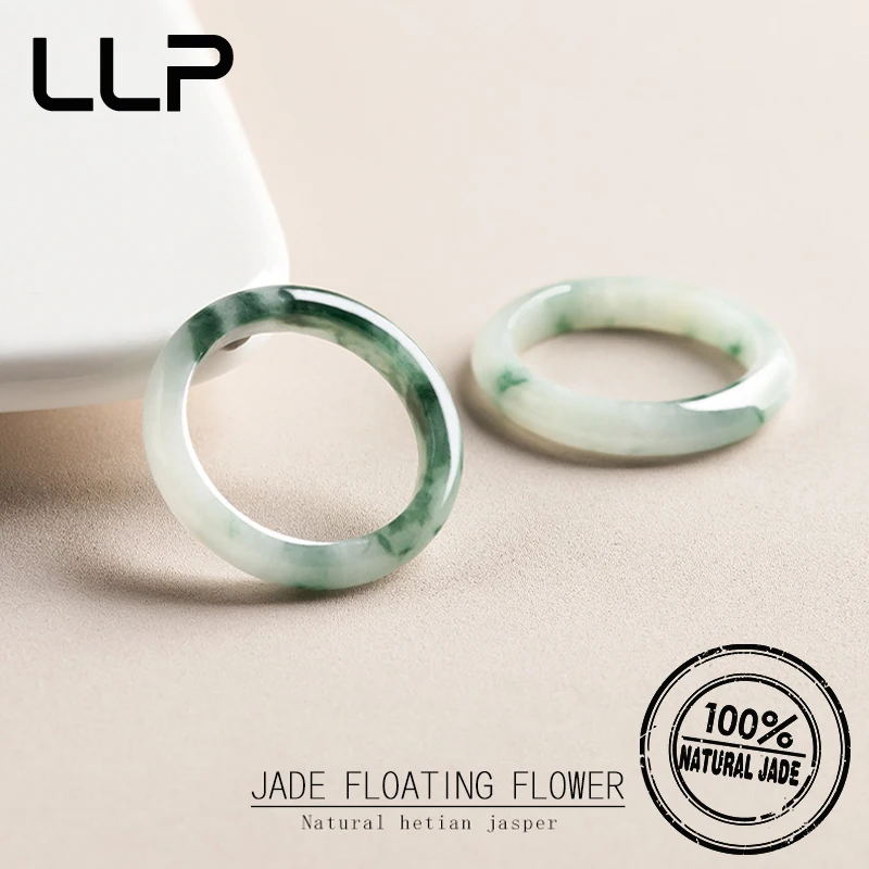 Genuine Natural A Goods Jade Floating Flower Ring Fashion Charm Women's Jade Ring Jewelry Festival Gifts
Genuine Natural A Goods Jade Floating Flower Ring Fashion Charm Women's Jade Ring Jewelry Festival Gifts
