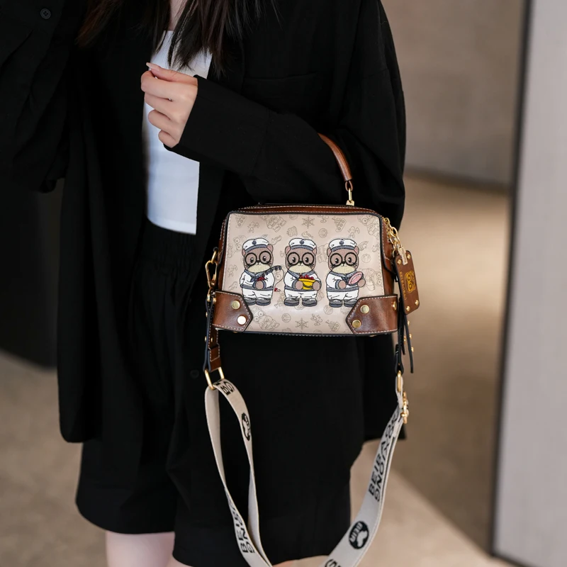 Ladies' cartoon PU fashionable new shoulder bag crossbody bag handbag сумка женская sac à main femme bags for woman ita bag 가방
Ladies' cartoon PU fashionable new shoulder bag crossbody bag handbag сумка женская sac à main femme bags for woman ita bag 가방