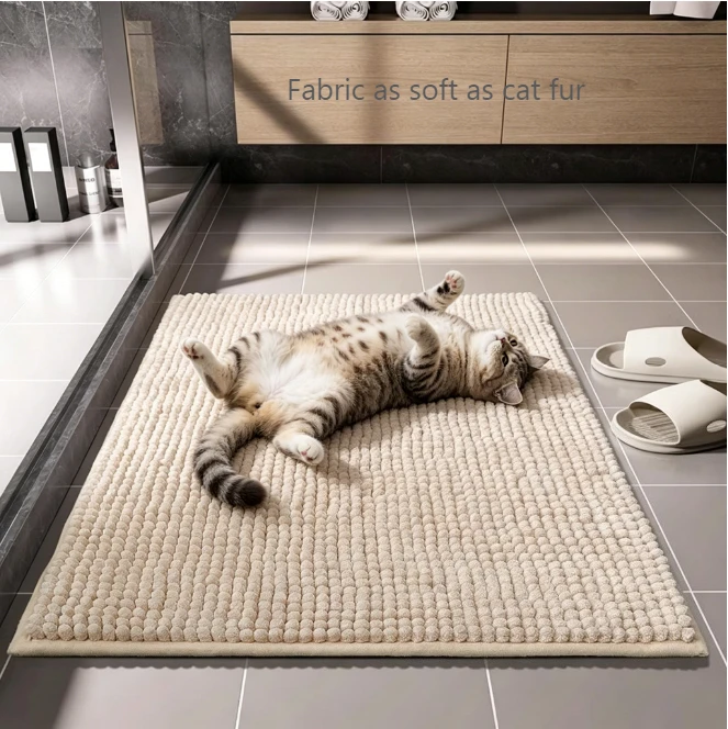 24×35 Inch Chenille Door Mat Non Slip Super Absorbent Pet Paw Drying Mat Stain Resistant Hot Melt Rug
24×35 Inch Chenille Door Mat Non Slip Super Absorbent Pet Paw Drying Mat Stain Resistant Hot Melt Rug