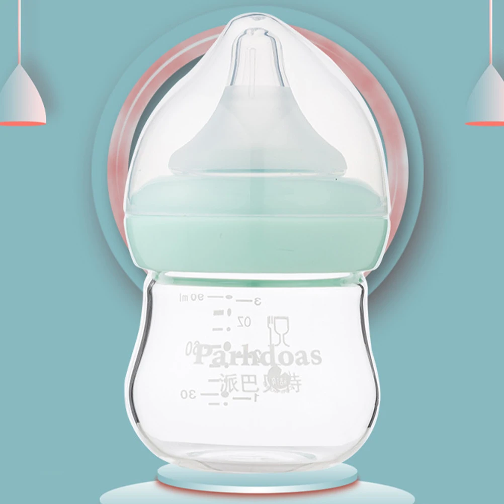Wide Diameter Glass Baby Bottles 90ml Green Anti-Colic Design Small Jars For Newborns Feeding Medicine Water Milk Bottle Infant
Wide Diameter Glass Baby Bottles 90ml Green Anti-Colic Design Small Jars For Newborns Feeding Medicine Water Milk Bottle Infant