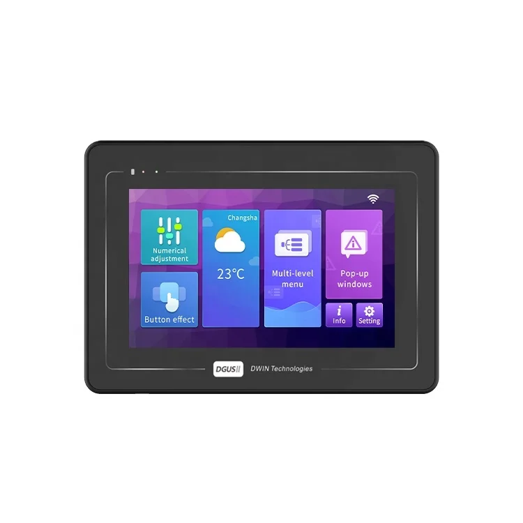 DWIN 7.0 Inch Touch Panel, Smart UART Serial TFT LCD Module,1024*600HMI LCD Display
DWIN 7.0 Inch Touch Panel, Smart UART Serial TFT LCD Module,1024*600HMI LCD Display