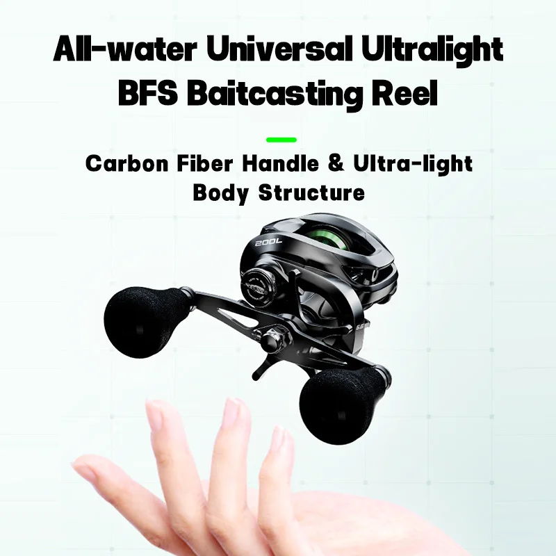 TRY&V BFS Magnetic Brake Long Cast Anti Backlash Ultra Light Smooth Use For Frog And Micro Lure Fishing Baitcasting Reel
TRY&V BFS Magnetic Brake Long Cast Anti Backlash Ultra Light Smooth Use For Frog And Micro Lure Fishing Baitcasting Reel