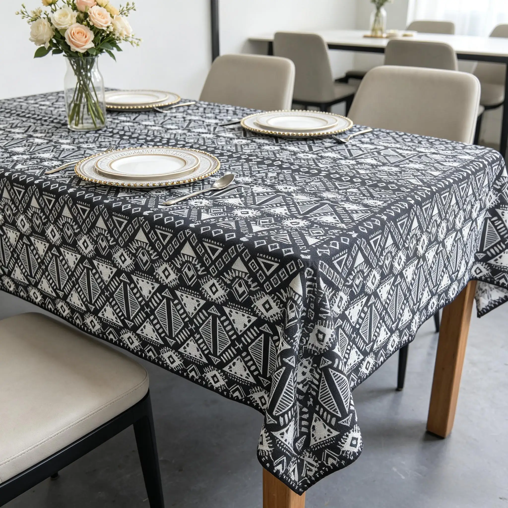 Soft Rectangle Tablecloth Cotton Cotton Linen Blend Washable Table Cover Durable Table Cloth for Dining Kitchen Party Event
Soft Rectangle Tablecloth Cotton Cotton Linen Blend Washable Table Cover Durable Table Cloth for Dining Kitchen Party Event