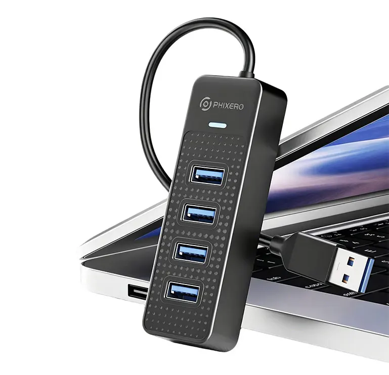 Ultra Slim 4-Port USB3.0 Hub 5Gbps Transfer Type C OTG Splitter Multiport USB Adapter For MacBook Notebook PC Computer Periphera
Ultra Slim 4-Port USB3.0 Hub 5Gbps Transfer Type C OTG Splitter Multiport USB Adapter For MacBook Notebook PC Computer Periphera
