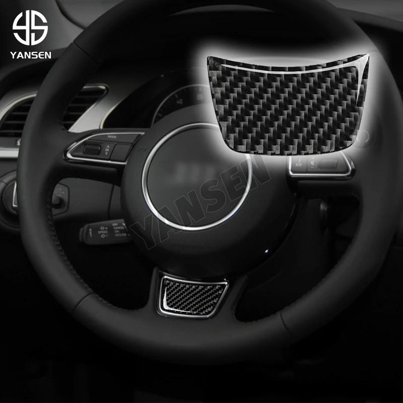 Car Steering Wheel Decoration Cover Trim Decal Sticker for Audi A6 S6 C7 A7 S7 4G8 2012-2018 Car Interior Accessories
Car Steering Wheel Decoration Cover Trim Decal Sticker for Audi A6 S6 C7 A7 S7 4G8 2012-2018 Car Interior Accessories