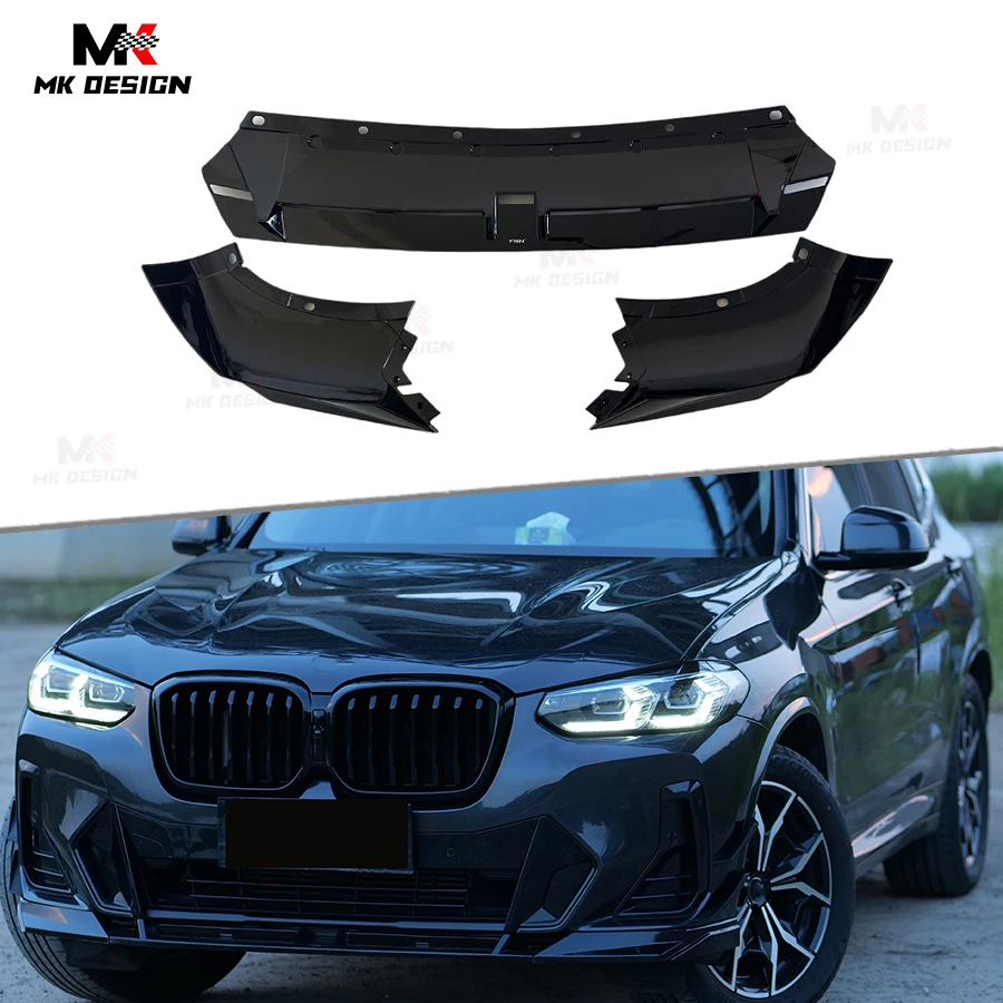Gloss Black VTEN Style Front Bumper Lip Chin Spoiler for BMW X3 G01 LCI 2022-2024 PP Front Lip Splitters Car Styling
Gloss Black VTEN Style Front Bumper Lip Chin Spoiler for BMW X3 G01 LCI 2022-2024 PP Front Lip Splitters Car Styling