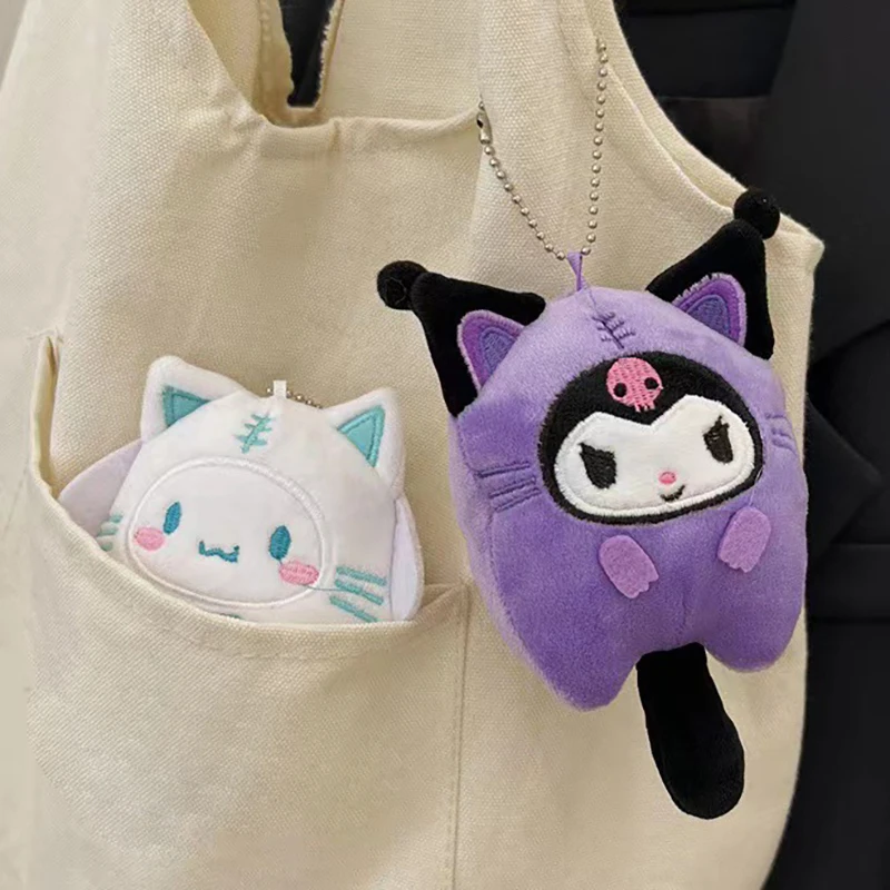 Детские плюшевые игрушки Sanrio Kuromis Cinnamorolls перекрестная кукла кошка брелок мой мелодис аниме мультяшный рюкзак милый кулон 
Детские плюшевые игрушки Sanrio Kuromis Cinnamorolls перекрестная кукла кошка брелок мой мелодис аниме мультяшный рюкзак милый кулон