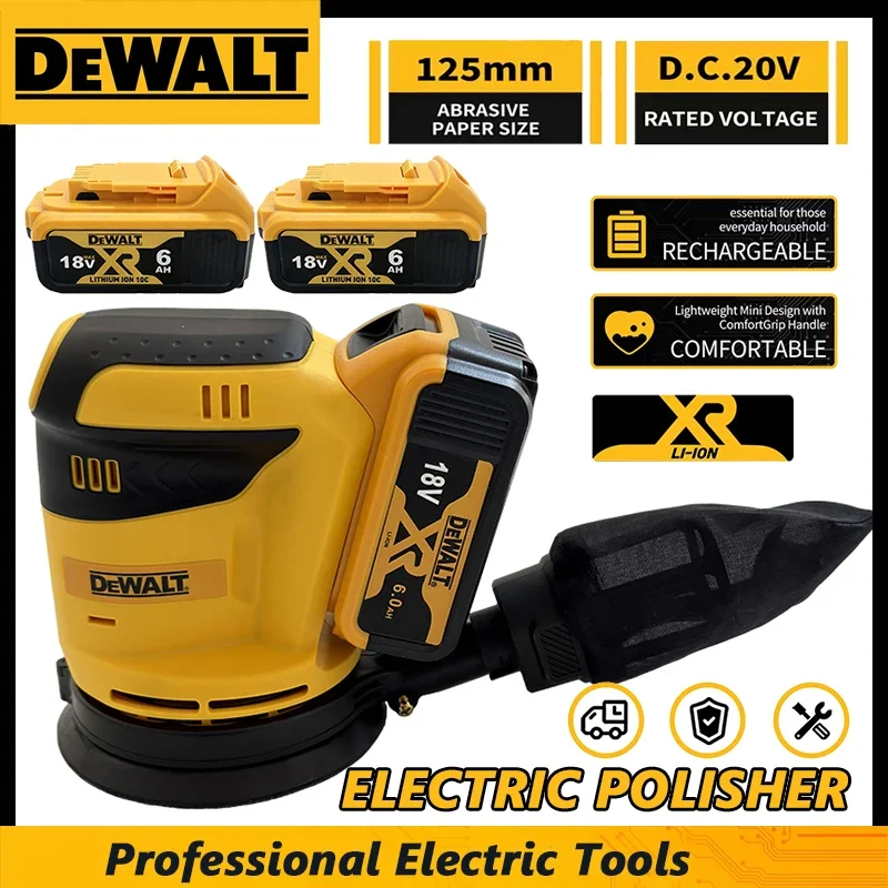 DeWalt WS - KA7 XR LI - ION Electric Polisher – Rechargeable Lightweight Mini, ComfortGrip 3 - Gear Adjust 125mm Sandpaper
DeWalt WS - KA7 XR LI - ION Electric Polisher – Rechargeable Lightweight Mini, ComfortGrip 3 - Gear Adjust 125mm Sandpaper
