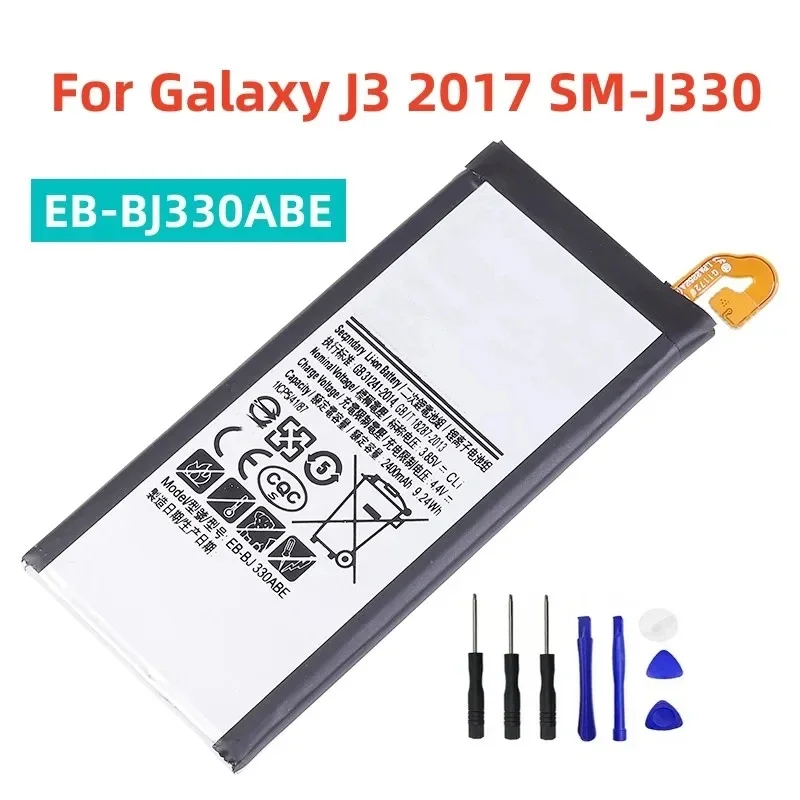 EB-BJ330ABE Battery For Samsung GALAXY J3 2017 SM-J330 J3300 SM-J3300 SM-J330F DS SM-J330FN SM-J330G SM-J330L+Tools
EB-BJ330ABE Battery For Samsung GALAXY J3 2017 SM-J330 J3300 SM-J3300 SM-J330F DS SM-J330FN SM-J330G SM-J330L+Tools