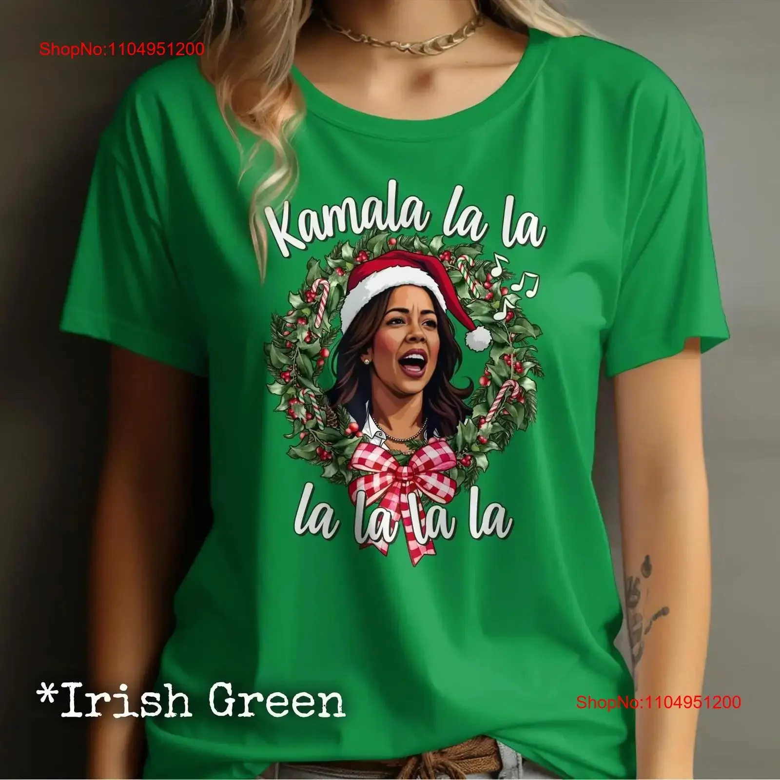 Kamala Christmas T Shirt La Harris Holiday Sweater Humor Crewneck Funny Festive Xmas vintage Washed Unisex designer clothes
Kamala Christmas T Shirt La Harris Holiday Sweater Humor Crewneck Funny Festive Xmas vintage Washed Unisex designer clothes