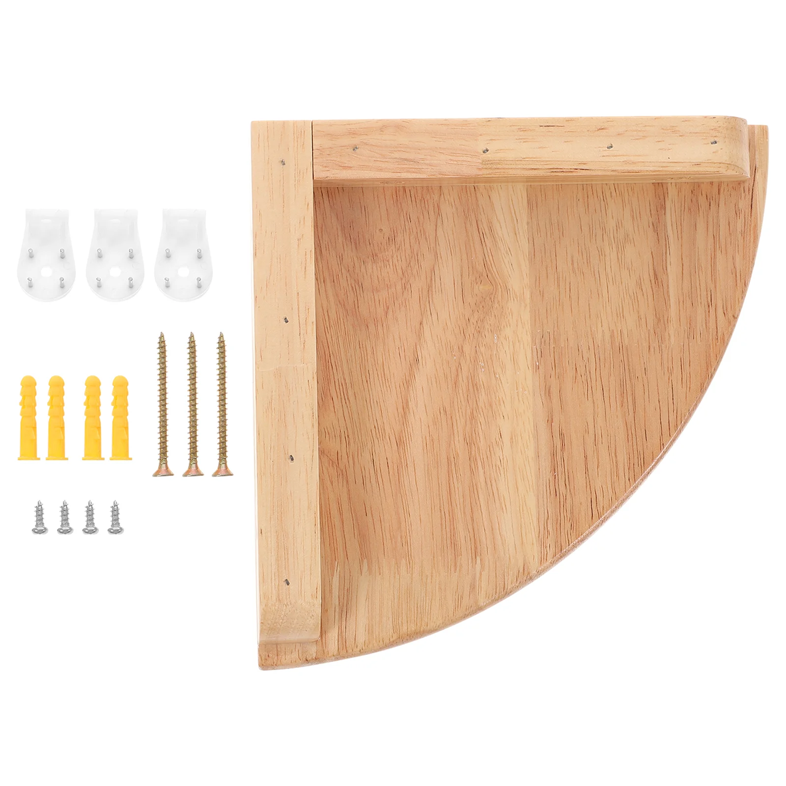 7 Inches Wall-mounted Corner Shelf Board Shelves Floating Wooden Storage Holder
7 Inches Wall-mounted Corner Shelf Board Shelves Floating Wooden Storage Holder