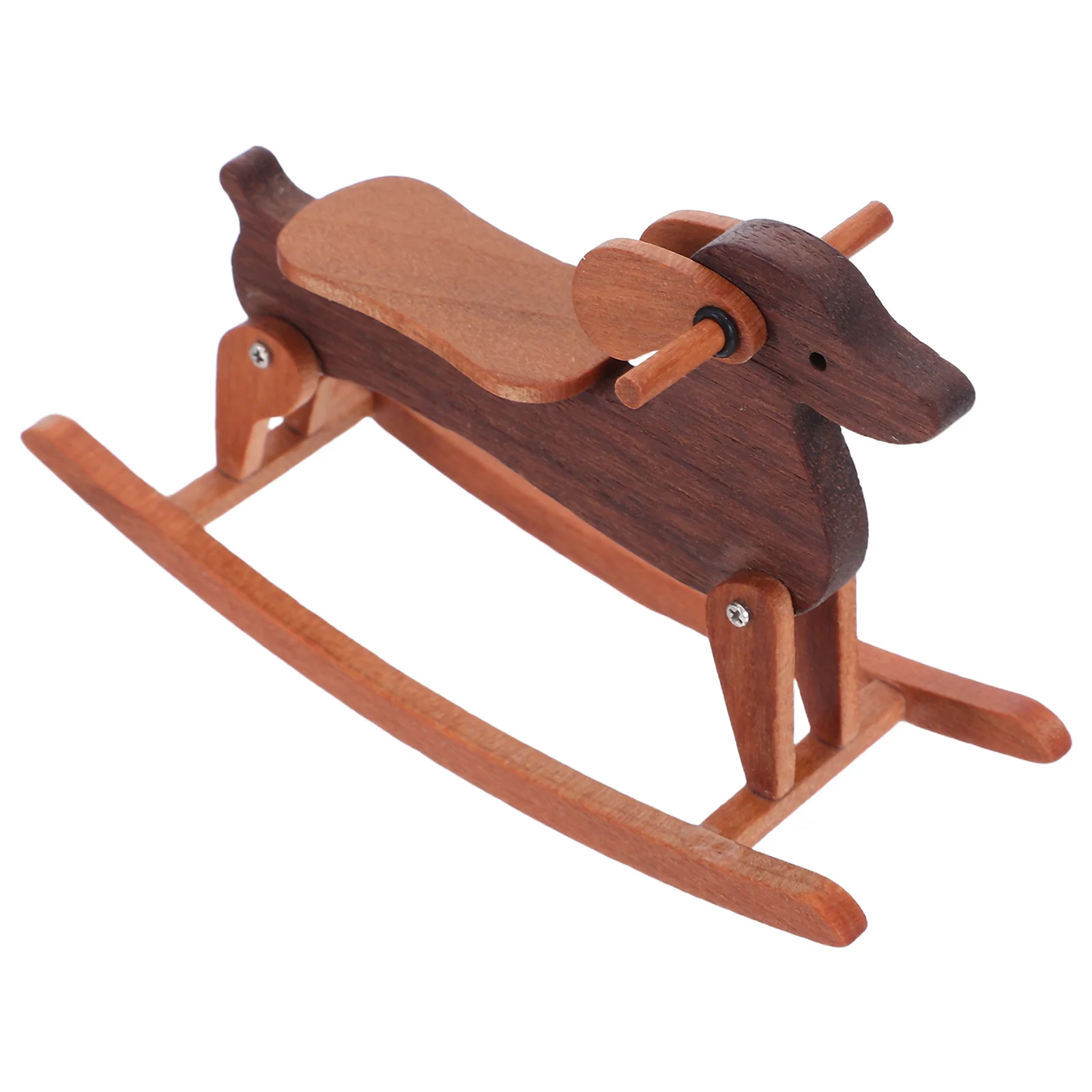 Dollhouse Wooden Rocking Horse Mini Dachshund Dog Handmade Nursery Room Decor Accessory Furniture For Diy Home Decoration
Dollhouse Wooden Rocking Horse Mini Dachshund Dog Handmade Nursery Room Decor Accessory Furniture For Diy Home Decoration