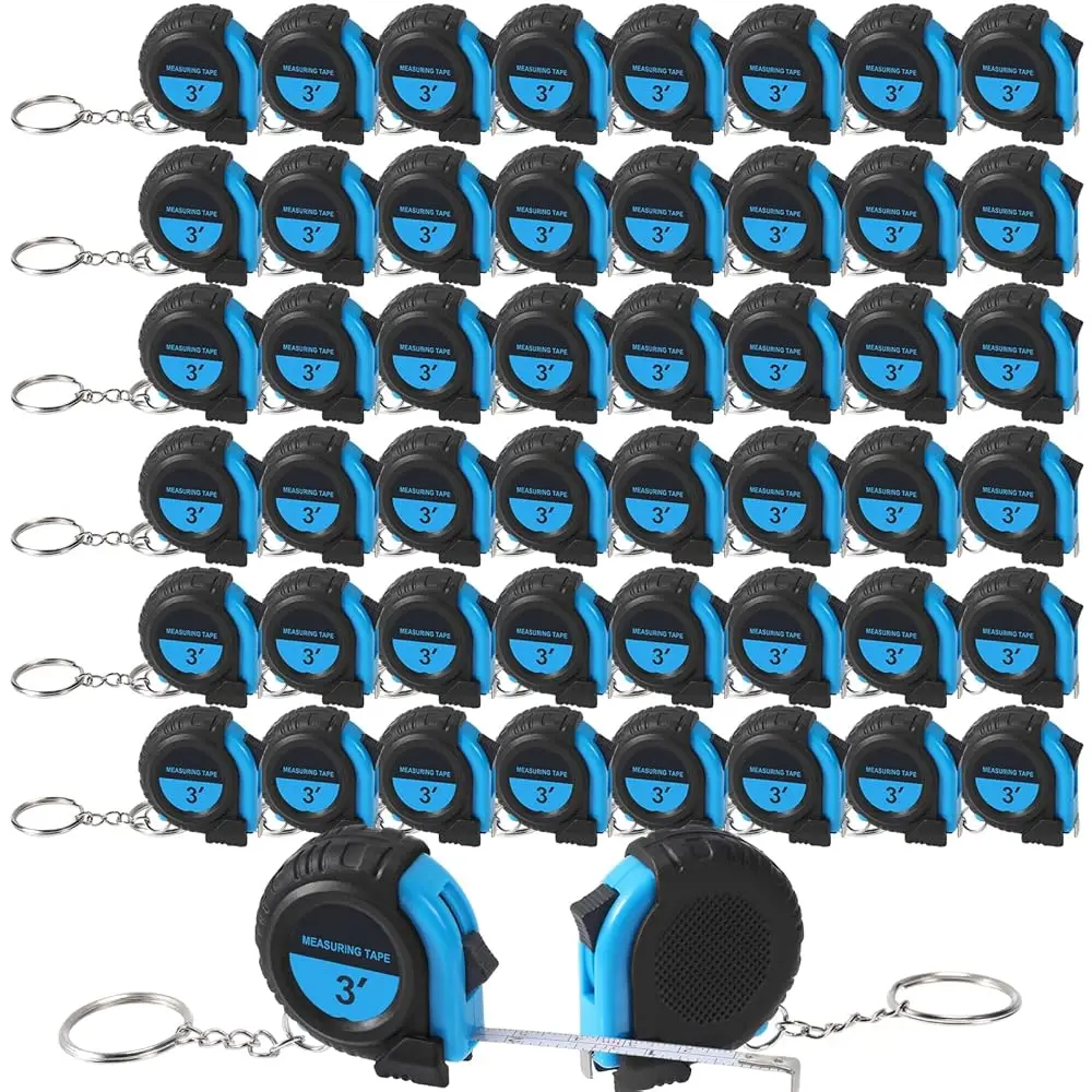 Free Shipping-50 Pcs Mini Measuring Tape Keychains Small Measuring Tape Bulk Set 3ft Retractable Measurement with Pause Buttons
Free Shipping-50 Pcs Mini Measuring Tape Keychains Small Measuring Tape Bulk Set 3ft Retractable Measurement with Pause Buttons