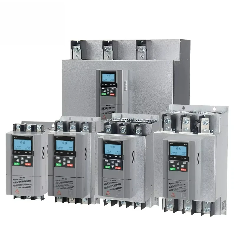 55Kw Soft Starter Three-phase motor starter with built-in step-down 380v 400v bypass motor New high-efficiency motor control
55Kw Soft Starter Three-phase motor starter with built-in step-down 380v 400v bypass motor New high-efficiency motor control