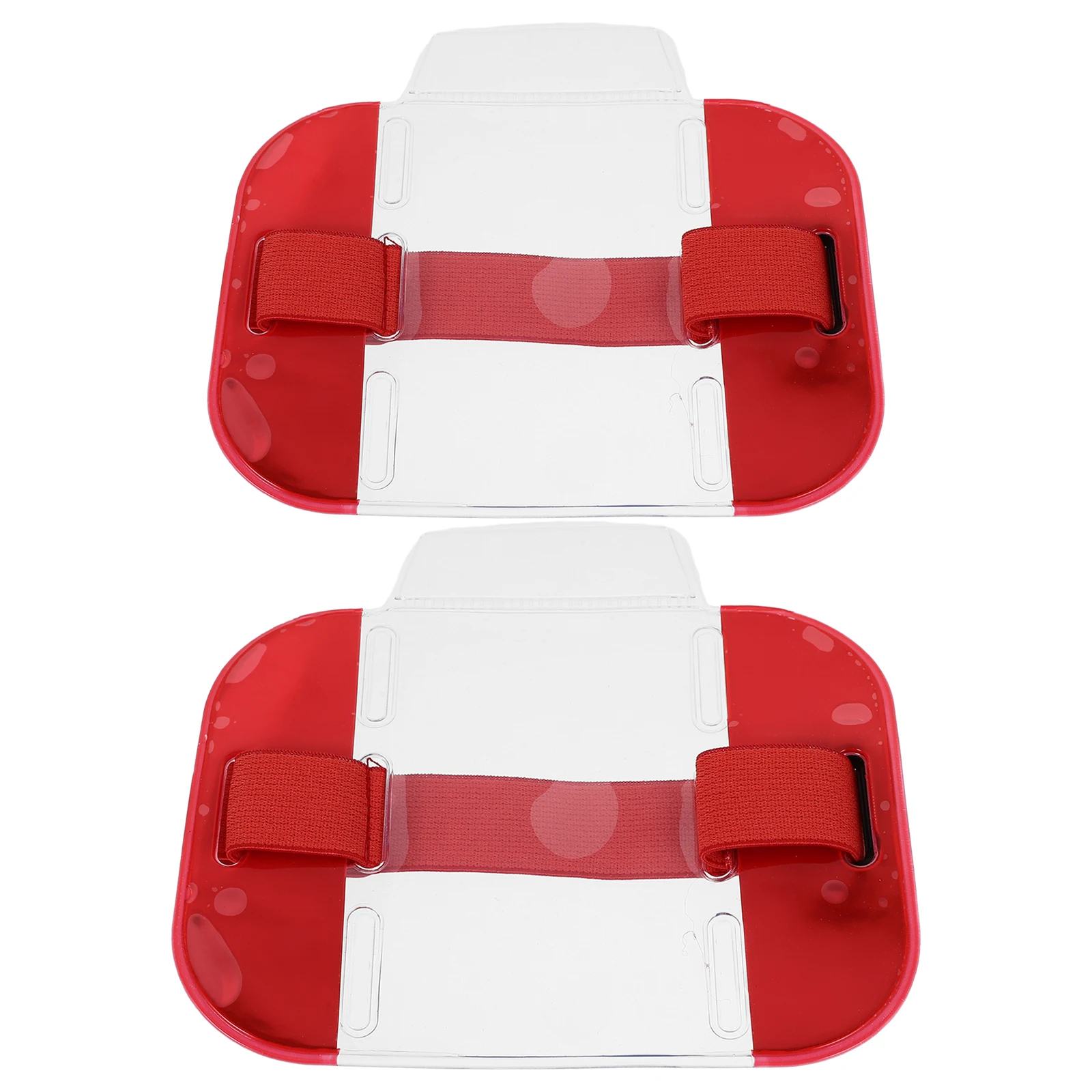 2Pcs Arm Badge Holders Cards Arm Protective Cover Pvc Simple Design Id Card Small Cards Office Work Card Holder Badge Sleeve
2Pcs Arm Badge Holders Cards Arm Protective Cover Pvc Simple Design Id Card Small Cards Office Work Card Holder Badge Sleeve