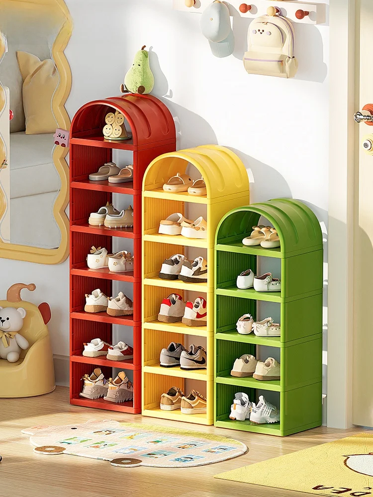 Easy-To-Assemble Children's Shoe Rack Multi-Layered Storage Organizer for Home Entrance Baby-Specific Small-Sized Shoe Cabinet
Easy-To-Assemble Children's Shoe Rack Multi-Layered Storage Organizer for Home Entrance Baby-Specific Small-Sized Shoe Cabinet
