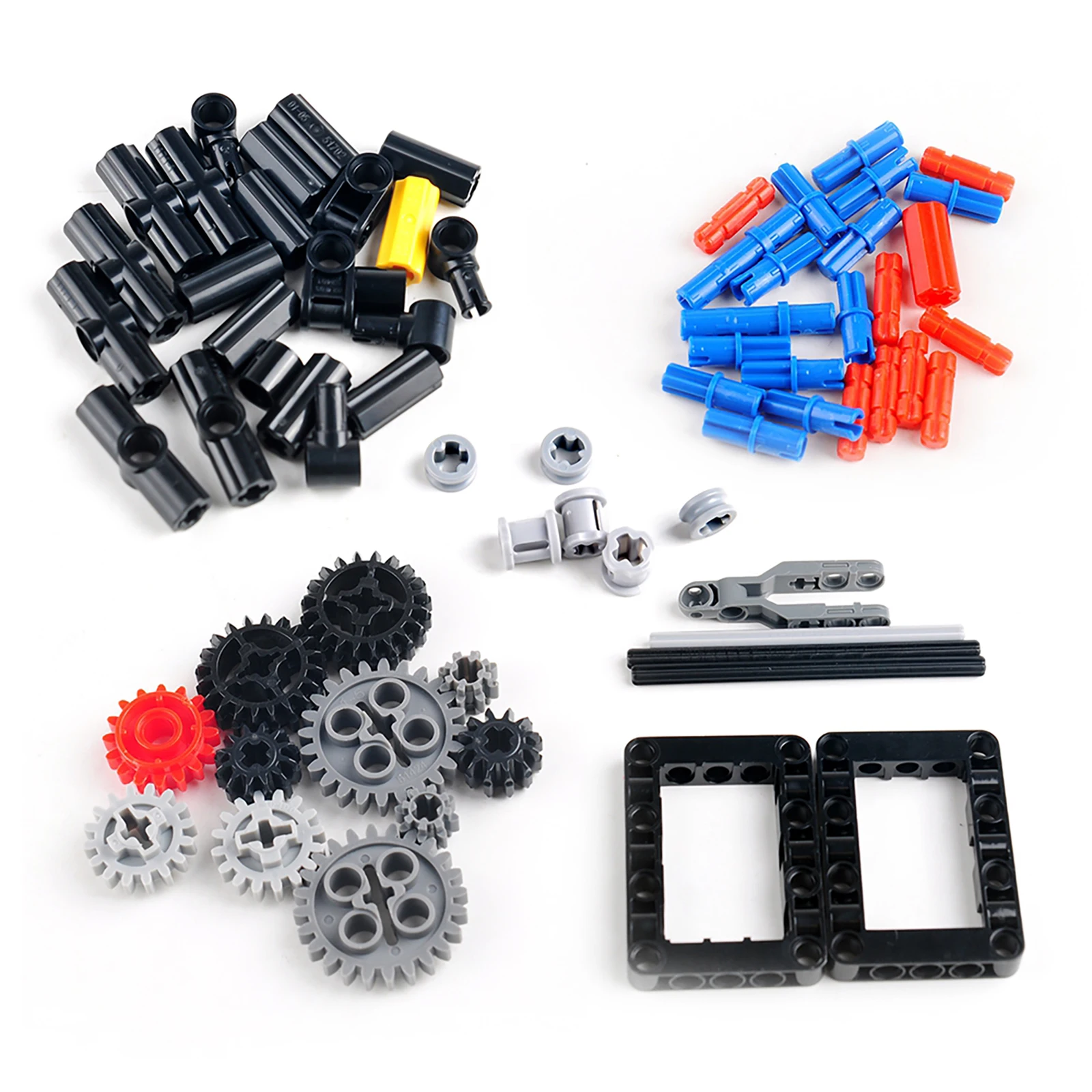 DIY Manual 5-speed Differential Technology Building Blocks Gearbox Variable Speed Wave Box Gears Assembly MOC Bricks Toys Parts
DIY Manual 5-speed Differential Technology Building Blocks Gearbox Variable Speed Wave Box Gears Assembly MOC Bricks Toys Parts