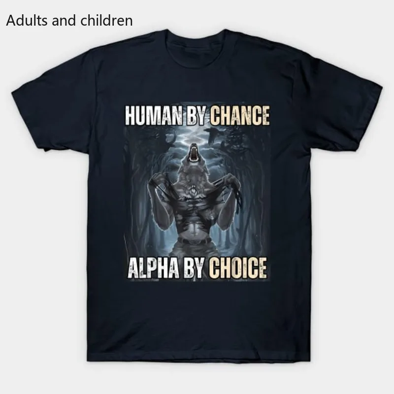 Human By Chance Alpha By Choice Cool Funny Alpha Wolf Повседневная одежда из 100% хлопка Детская футболка с принтом Одежда для беременных
Human By Chance Alpha By Choice Cool Funny Alpha Wolf Повседневная одежда из 100% хлопка Детская футболка с принтом Одежда для беременных