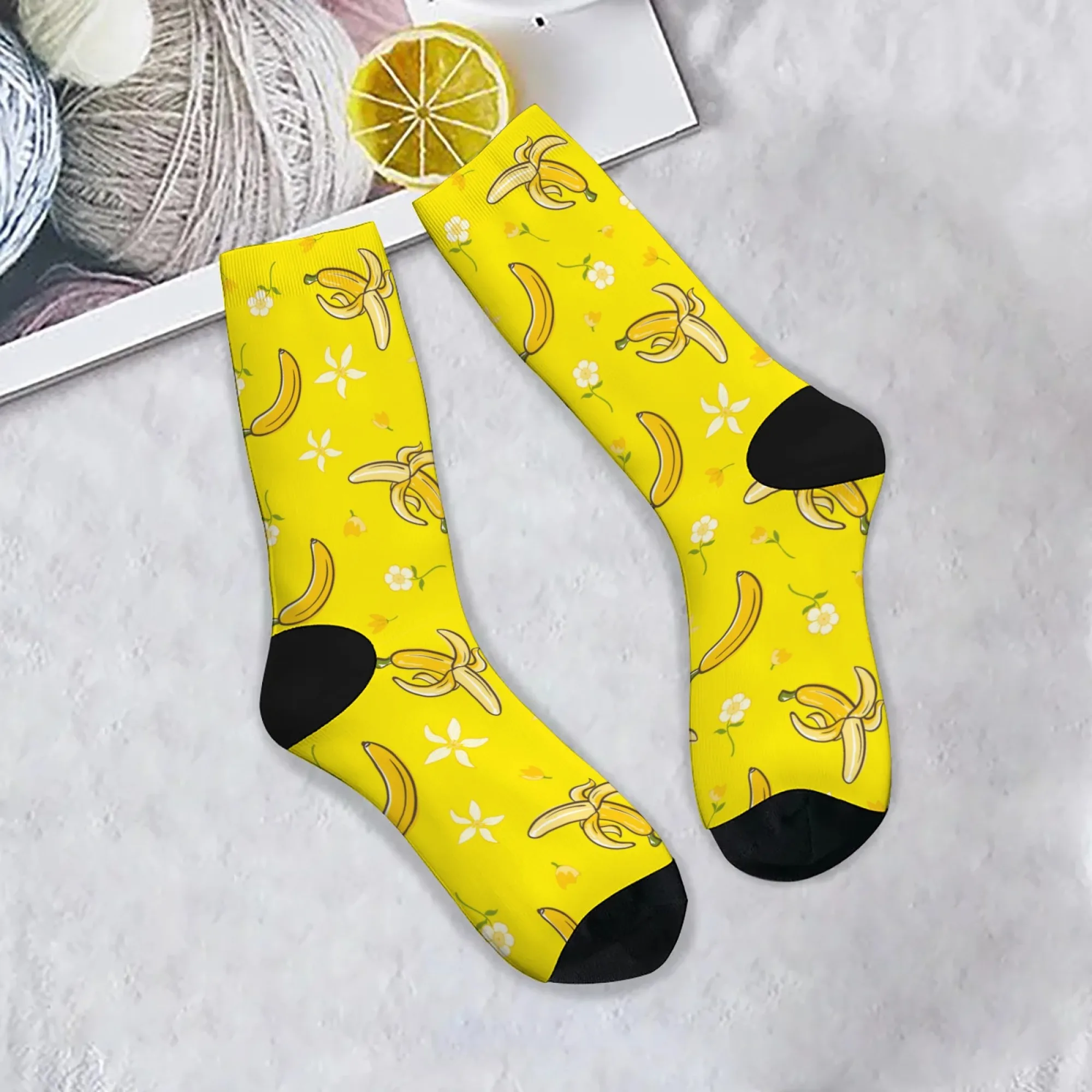 Cute cartoon banana socks novel funny men's socks comfortable breathable non-slip unisex fashionable outdoor casual sports socks
Cute cartoon banana socks novel funny men's socks comfortable breathable non-slip unisex fashionable outdoor casual sports socks