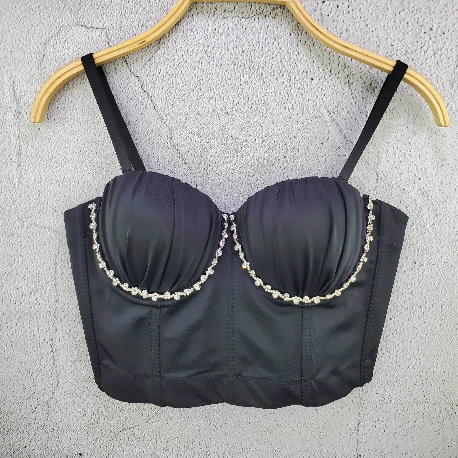 Noble Temperament, Diamond Embellished Small Tank Top, Youthful Home Popularity, Live Streaming, Internet Celebrity Style, Slim
Noble Temperament, Diamond Embellished Small Tank Top, Youthful Home Popularity, Live Streaming, Internet Celebrity Style, Slim