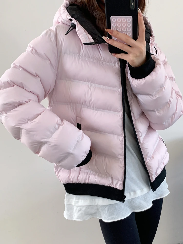 Slim Fit ort Cotton Jaet Women's Korean Sle Bread Coat with Hood Thiened Autumn Winter Outerwear Casual Commute
Slim Fit ort Cotton Jaet Women's Korean Sle Bread Coat with Hood Thiened Autumn Winter Outerwear Casual Commute