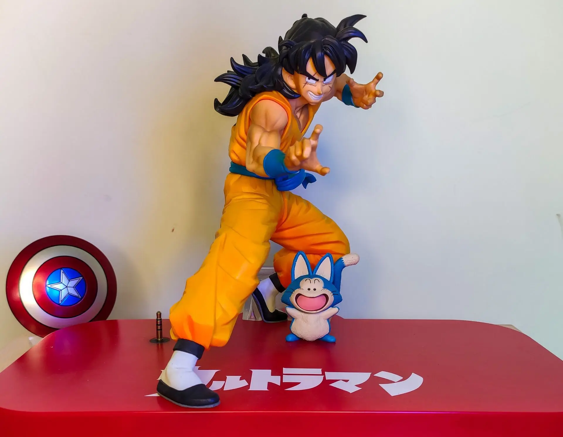 18cm Japanese anime Dragon Ball Yamcha PUARU Son Goku PVC figure model ornament toys children's birthday gift
18cm Japanese anime Dragon Ball Yamcha PUARU Son Goku PVC figure model ornament toys children's birthday gift