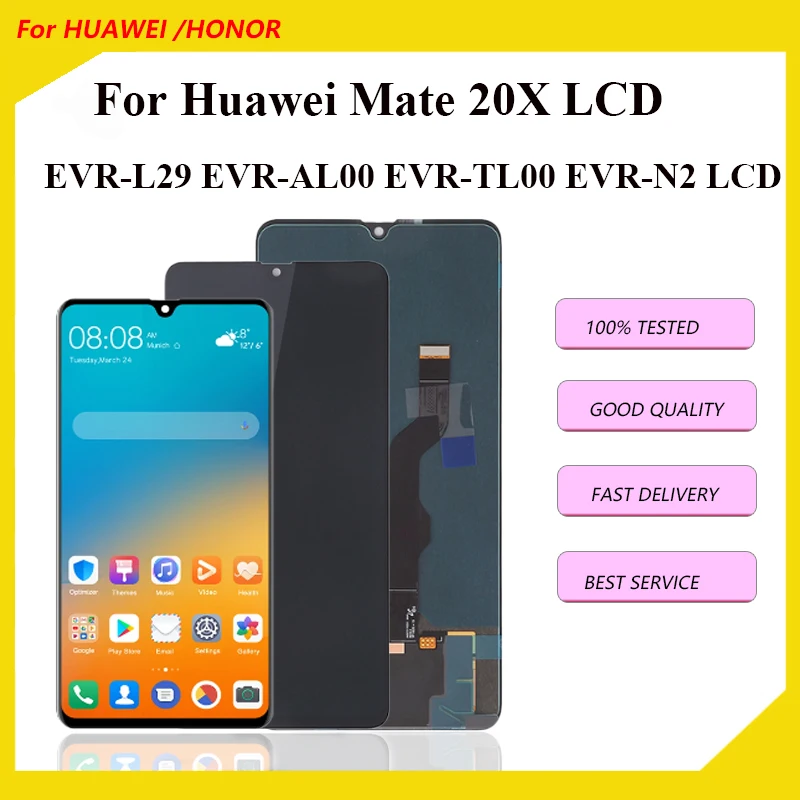 For Huawei Mate 20X LCD Display Touch Screen Digitizer Assembly For Huawei EVR-L29, EVR-AL00, EVR-TL00,EVR-N29
For Huawei Mate 20X LCD Display Touch Screen Digitizer Assembly For Huawei EVR-L29, EVR-AL00, EVR-TL00,EVR-N29