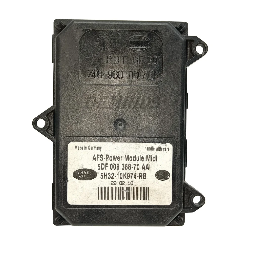 5DF009368-70AA 5H32-10K974-RB For 2006-2009 RangeRover AFS Power Headlight Control Module Midi 5DF00936870AA
5DF009368-70AA 5H32-10K974-RB For 2006-2009 RangeRover AFS Power Headlight Control Module Midi 5DF00936870AA