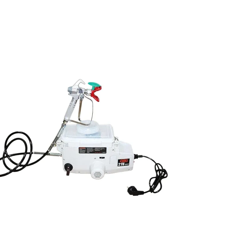 Plug-in 220v backpack lithium battery rechargeable sprayer paint high pressure airless convenient plunger wall repair machine
Plug-in 220v backpack lithium battery rechargeable sprayer paint high pressure airless convenient plunger wall repair machine