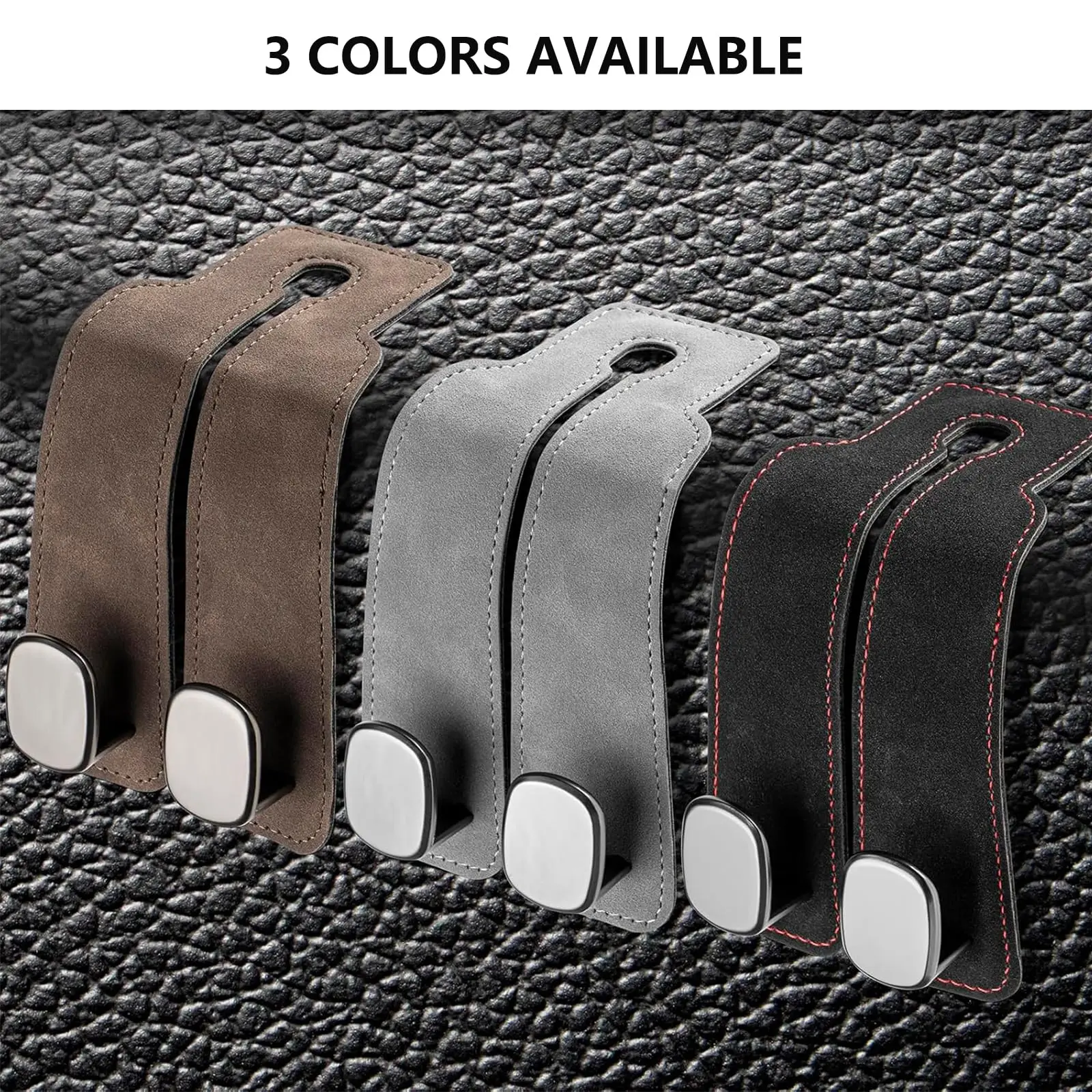1pcs car hook is suitable for headrests, headrest hooks, car wallets hooks, car seat back storage hooks, and high-quality l
1pcs car hook is suitable for headrests, headrest hooks, car wallets hooks, car seat back storage hooks, and high-quality l