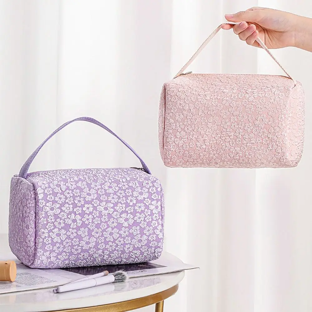 Candy Color Floral Makeup Bag Large capacity Zipper Cosmetic Storage Bag Handle Easy To Carry Wpmen Toiletries Bag Travel
Candy Color Floral Makeup Bag Large capacity Zipper Cosmetic Storage Bag Handle Easy To Carry Wpmen Toiletries Bag Travel