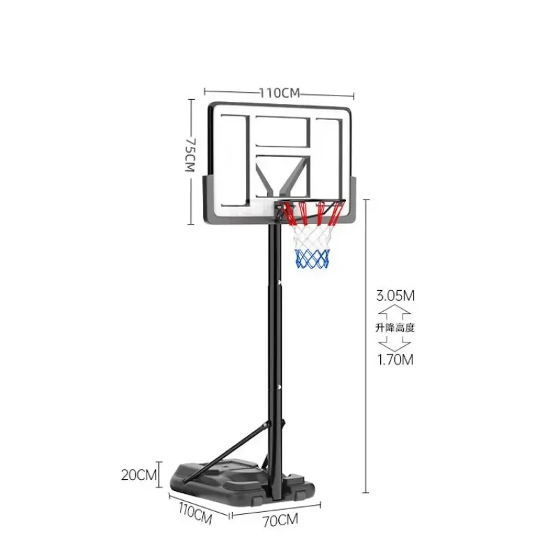 2026 High Quality Backboard Height Adjustable Indoor Outdoor Portable Basketball Hoop for Adults
2026 High Quality Backboard Height Adjustable Indoor Outdoor Portable Basketball Hoop for Adults