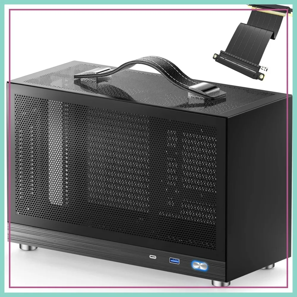S300 Mini-ITX PC Gaming Case with USB 3.0 Type-C, SFX PSU Support, Cable Management, PCIe 3.0 Riser
S300 Mini-ITX PC Gaming Case with USB 3.0 Type-C, SFX PSU Support, Cable Management, PCIe 3.0 Riser