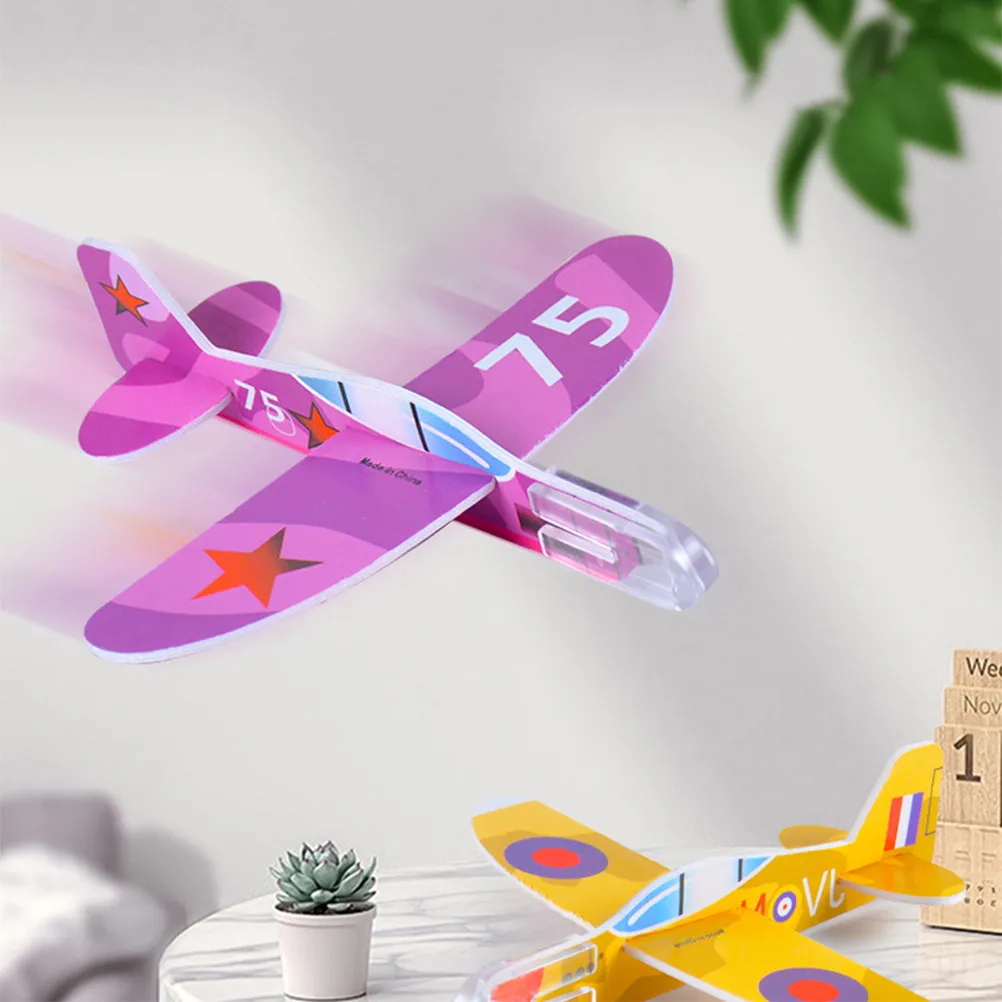 30Pcs Airplane Puzzle Colorful Throwing Glider Planes Hand Throwing Aircraft Outdoor Kids Education Family Party Gathering
30Pcs Airplane Puzzle Colorful Throwing Glider Planes Hand Throwing Aircraft Outdoor Kids Education Family Party Gathering