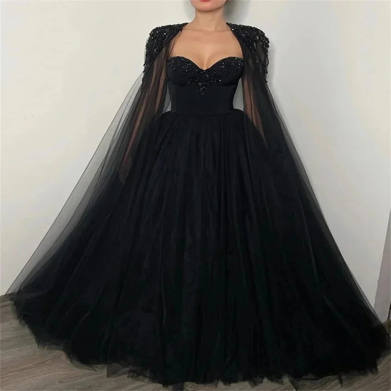 V Neck Applique Lace Womens Party Dresses A Line Black Formal Occasion Dress Floor Lenght Chiffon Elegant Evening Dress
V Neck Applique Lace Womens Party Dresses A Line Black Formal Occasion Dress Floor Lenght Chiffon Elegant Evening Dress