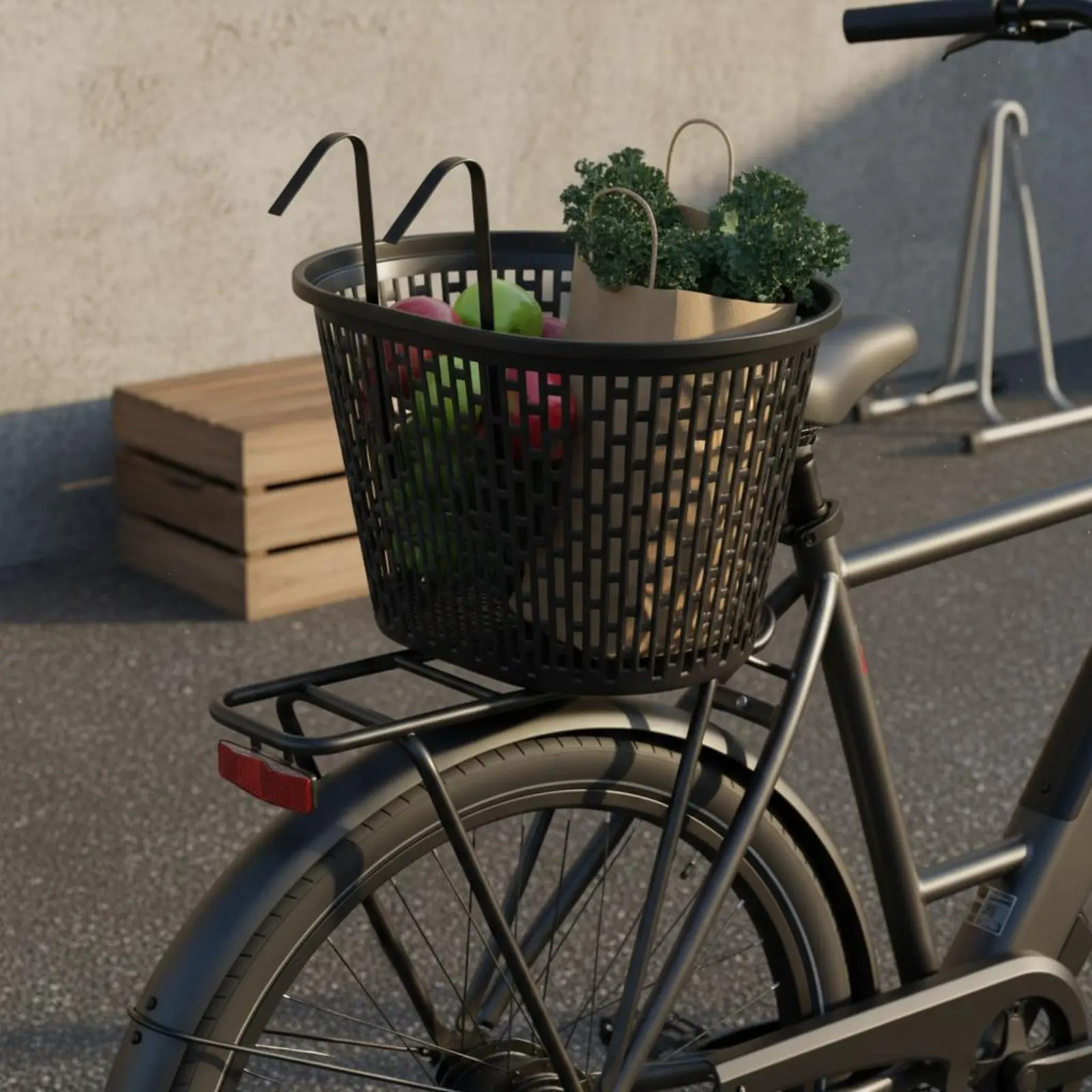 Hanging Bike Basket Robust Duty Front Handlebar Basket Universal Fit Easy Installation for Grocery Shopping
Hanging Bike Basket Robust Duty Front Handlebar Basket Universal Fit Easy Installation for Grocery Shopping