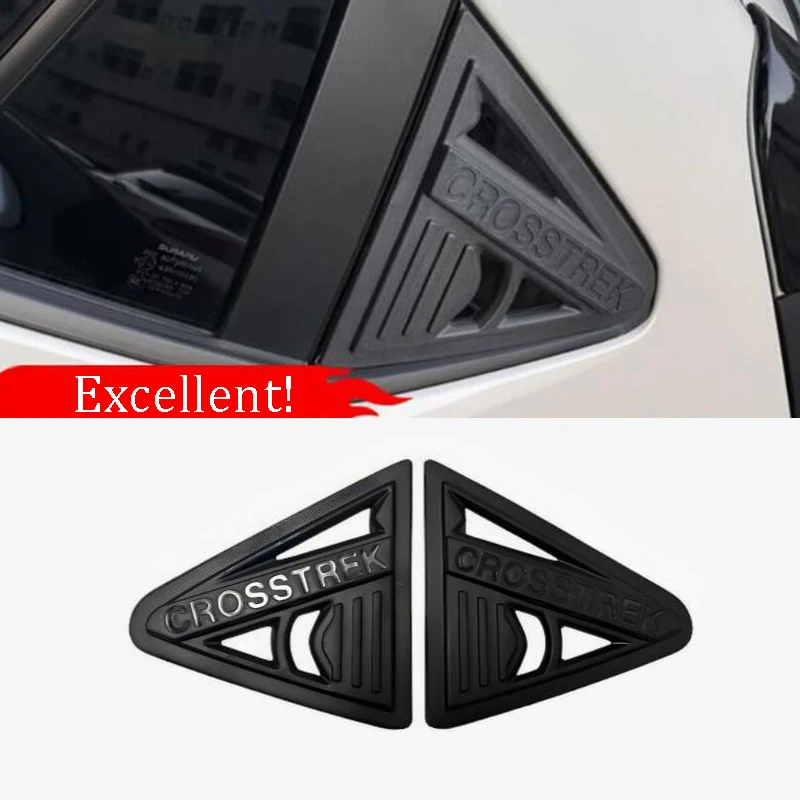 For Subaru Crosstrek 2024 2025 Matt Black Side Rear Window Scoop Louver Shutter Sticker Cover Trim Car Styling
For Subaru Crosstrek 2024 2025 Matt Black Side Rear Window Scoop Louver Shutter Sticker Cover Trim Car Styling