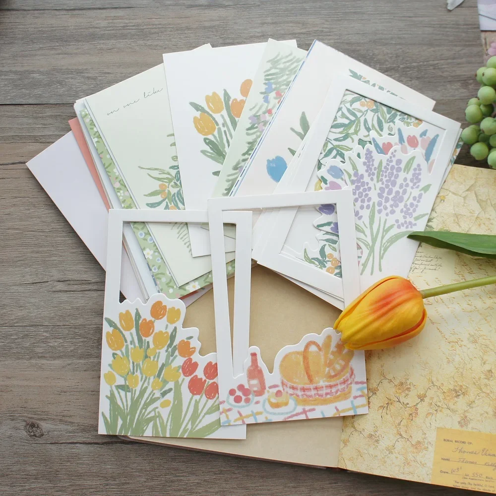 15pcs Blue Sky Lovely Flower Picnic Design As Post Card Gift Greeting Cards Gift Card Party Invitation
15pcs Blue Sky Lovely Flower Picnic Design As Post Card Gift Greeting Cards Gift Card Party Invitation